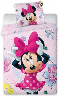 Detská posteľná bielizeň 140x200 Disney Mouse Minnie 18