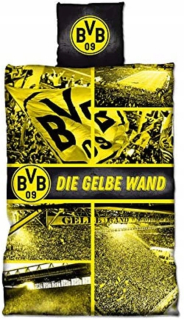 Posteľná súprava Borussia Dortmund 220x135 cm