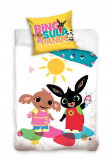 POSTEĽNOSŤ KRÁLIK RABBIT BING SULA BAVLNA 100x135