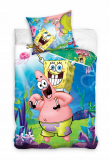 Detská licencia podstielka 160x200 SpongeBob 06