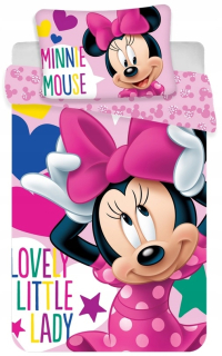 Posteľná myš Minnie pre detskú detskú postieľku 100x135