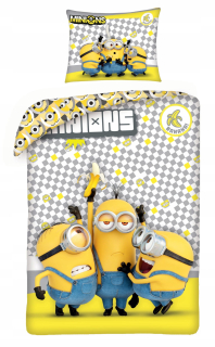 Detská posteľná bielizeň 100x135 Minions 01