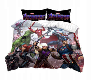 Obliečky na vankúše súpravy Avengers Film 140x200
