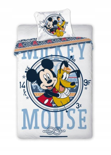 Posteľná bielizeň pre posteľ 90x120 Mickey Mica Mouse 71f