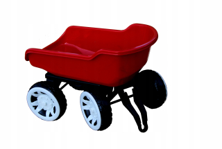 Červená prívesová príves pre Quad Tractor