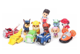 Sada Paw Paw s 7 figurín + 5 vozidiel