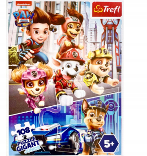 Psa hliadky puzzle gigant junior 108 prvkov