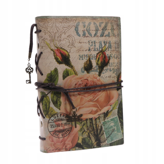 PU Leather Journal Daily Notebook Vintage Špirála