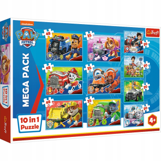 Puzzle 10 v 1 psi hliadku 10 hádaniek 90355