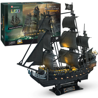 Puzzle 3d loď pomsta anna darček pre dieťa