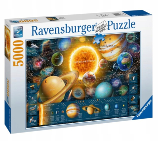 Puzzle 5000 Ravensburger Planetárna kvalita systému