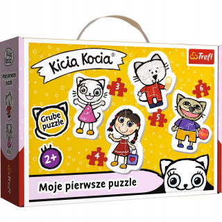 Puzzle Baby Classic Kitty Kitty 4 hádanky 36088