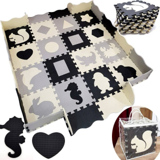 Penová puzzle Mat Educational Traypen Grue XXL