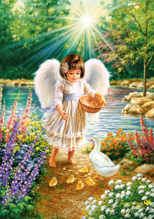 Puzzle Animals Angel Nature 9+ 500 El Castor