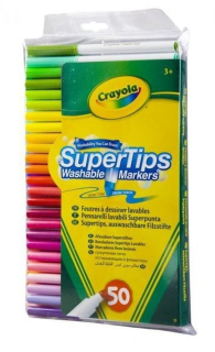 Maliarske perá Crayola 50 ks