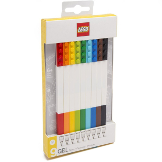 Farby perá Lego 9 ks