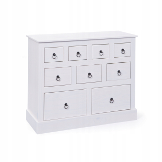 Pall Dresser 9 zásuviek, biele