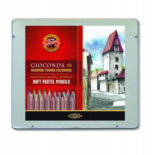 Suché pastely v dreve 48kol gioconda koh-i-noor