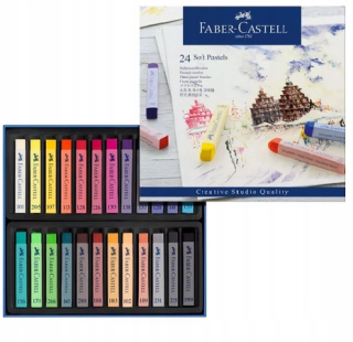 Pastelli Creta Soft Confezione 24 Colori Assortiti