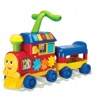 Puser Train Locomotive 3in1 Walker Ride Smely