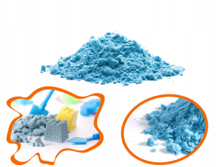 Kinetický piesok 1 kg v modrom taške