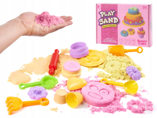 Kinetický piesočný piesok 750g sladký koláč