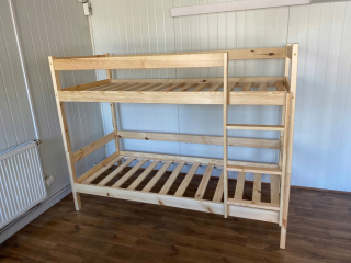 Poschodová posteľ 80x200- borovica