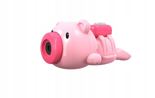 Piggy Automatická mydlová bublina fúkanie pištole