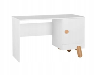 Detský stôl Pinio Iga 120 cm biela biela