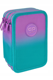 Puzdro pre školskú ceruzku s 3-komorným vybavením Coolpack