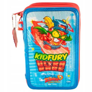 Puzdro na ceruzku s vybavením 3 komorné superzingy