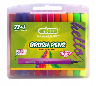 Cricco Brush haliere 24 farieb