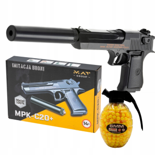 Detská pištoľ - Replika guľôčkovej pištole Desert Eagle ASG