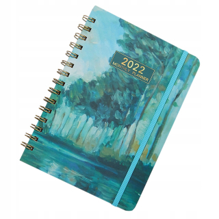 Kniha plánovania kancelárskych notebookov