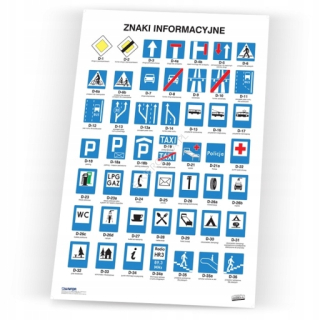 Cestné dosky- značky cestnej premávky, set