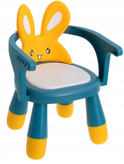 Plastová stolička pre detskú detskú stoličku