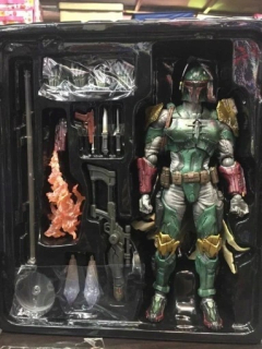 Play Arts 26cm Boba Fett Action Figure Model Hračky