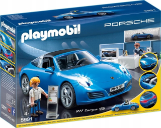 PlayMobil 5991 Porsche 911 Targa 4s + katalóg