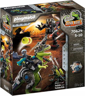 Playmobil 70624 T-rex bojujte s obrami, ktoré povstali Dino