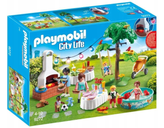 PlayMobil 9272 Grill Party na záhradnej párty