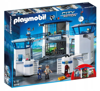 Playmobil City6919 Policajná stanica s väzením