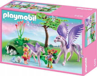 Playmobil Princess 5478 Kniežatá u detí z Pegase