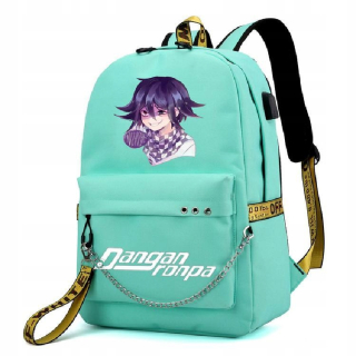 Danganronpa anime batoh šťastný reťazec batohu na USB
