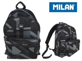 Batoh Big Youth School Milan Knit Grey