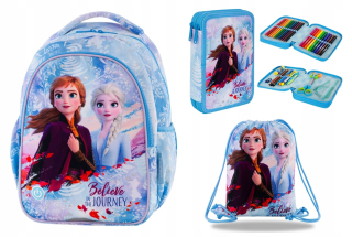Batoh LED tašky na ceruzku Coenpack Disney Frozen