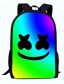 Marshmello School Backpack jedinečné vzory nové