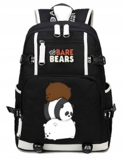 Anime We Bare Bears Školský batoh pre mládež