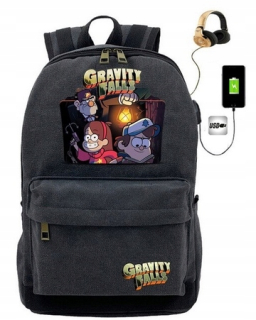 USB Gravity Falls zasiahla batoh pre mládež školy