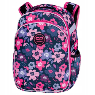 Školská batohová školská taška korytnačka Coolpack Flowers