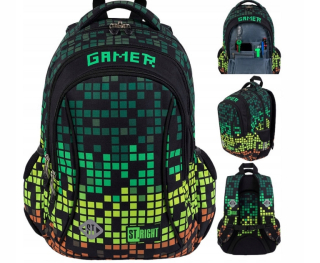 Raná školská batoh St. Right BP-26 Pixel Gamer